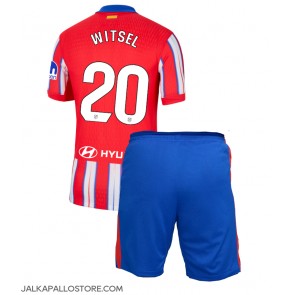 Atletico Madrid Axel Witsel #20 Kotipaita Lapsille 2024-25 Lyhythihainen (+ shortsit)